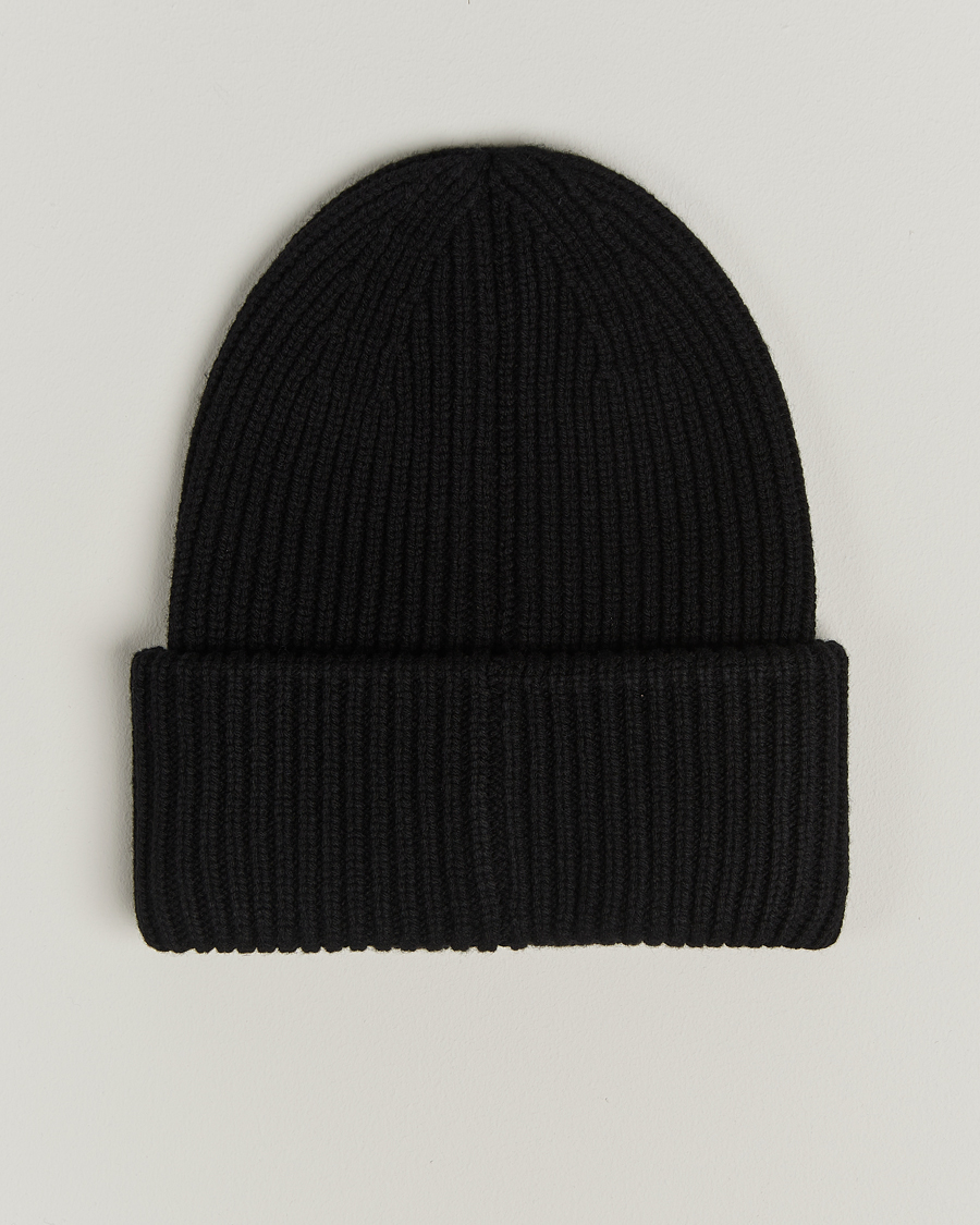 Moncler Cashmere Beanie Black
