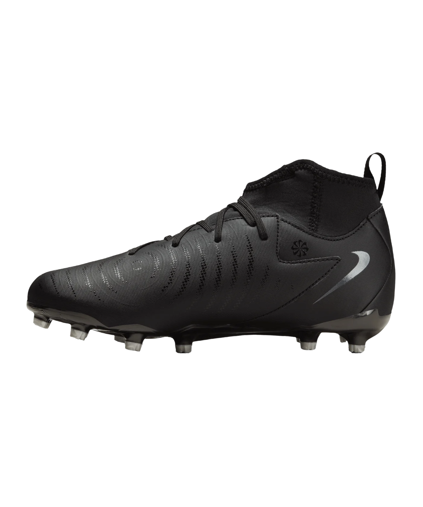 Nike Jr Phantom Luna II Academy FG/MG Shadow Kids Schwarz F001