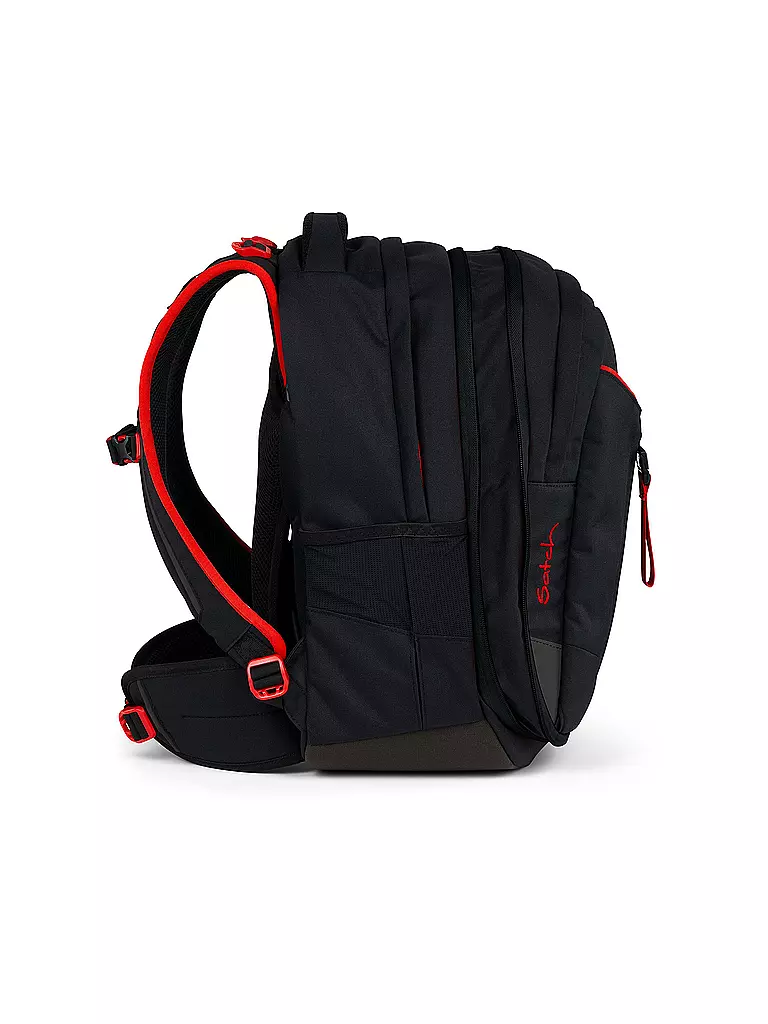 SATCH Schulrucksack Match Fire Phantom schwarz