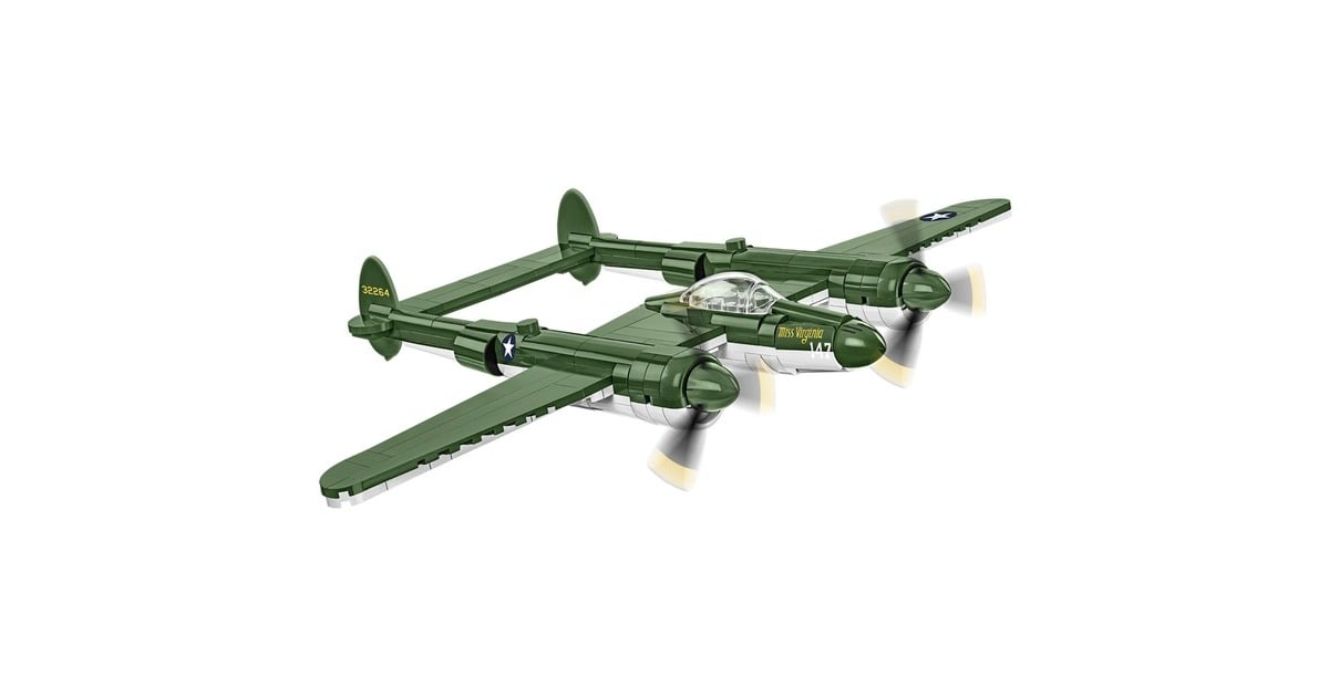 COBIHistorical Collection - Lockheed P-38 Lightning Constructiespeelgoed  (Schaal 1:48)