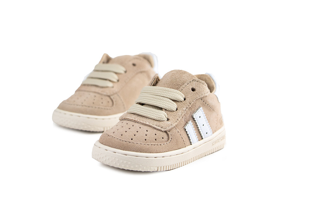 Shoesme Extreme Flex Sneaker Taupe Suede