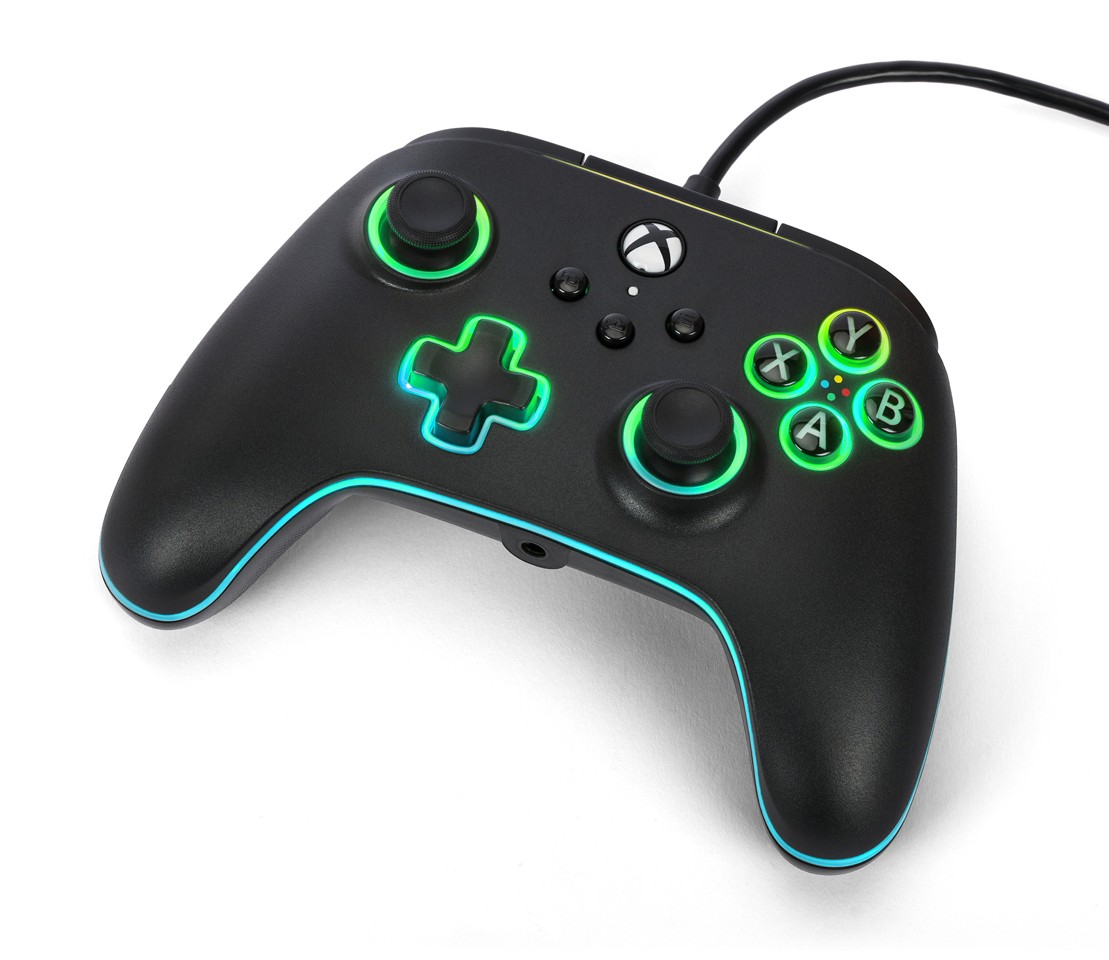 PowerA Advantage Wired Controller - Xbox Series X/S -m/ Lumectra - Black
