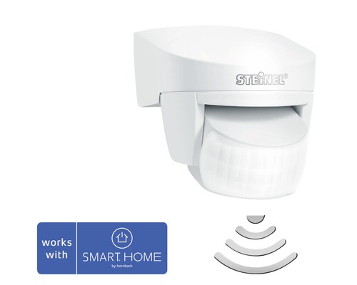Steinel IP54 Smart Friends bewegingsmelder met repeaterfunctie, wit - Compatibel met SMART HOME van hornbach