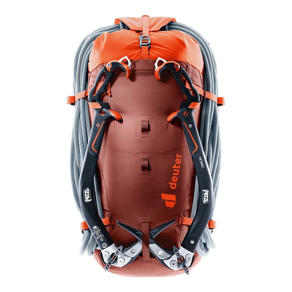 Deuter GUIDE 30L - Sac À dos Homme redwood-papaya