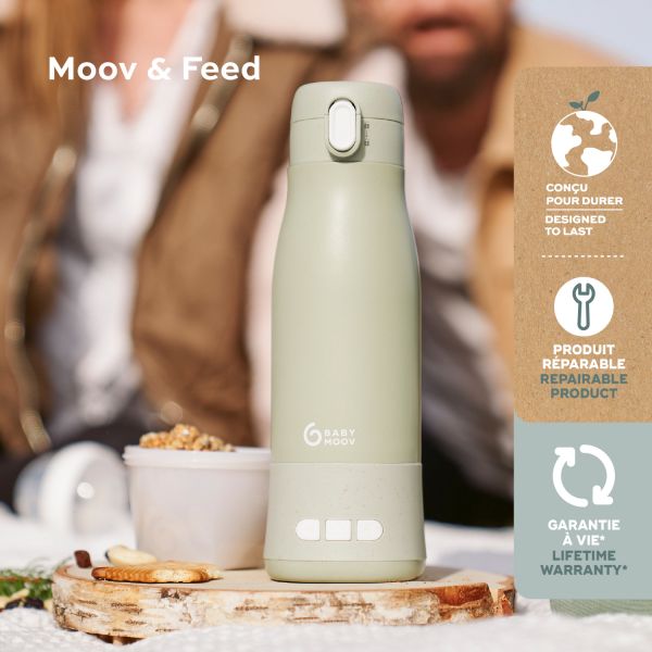 Babymoov Moov & Feed Flessenwarmer - Sand