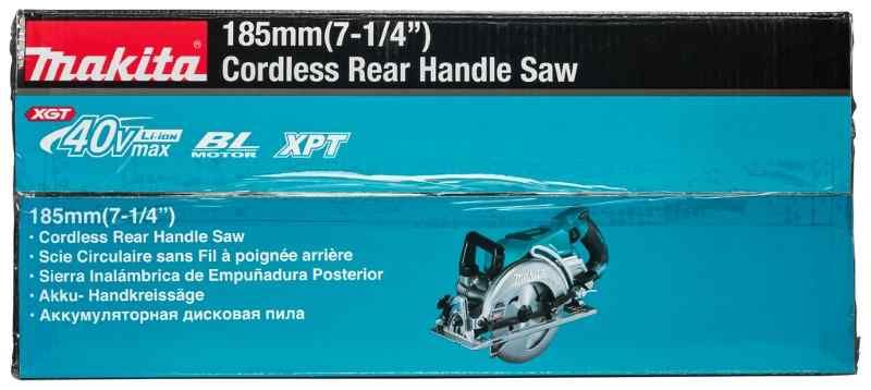 Makita RS001GM101 40 V Max Cirkelzaag 185 mm 4,0 ah accu (1 st), snellader, in doos