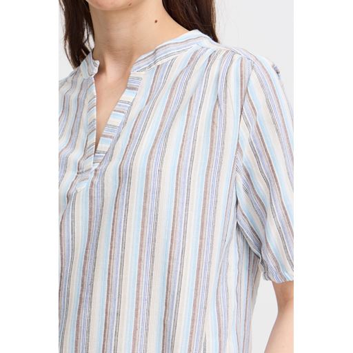 Fransa Jannie Kortærmet Bluse, Ebb and Flow, XL