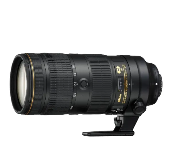 Nikon NIKKOR 70-200mm f/2.8E FL ED VR, Telefoto zoomobjektiv, 22/18, 70 - 200 mm, Billedstabilisator, Nikon AF-S, Nikon D, Autofokus