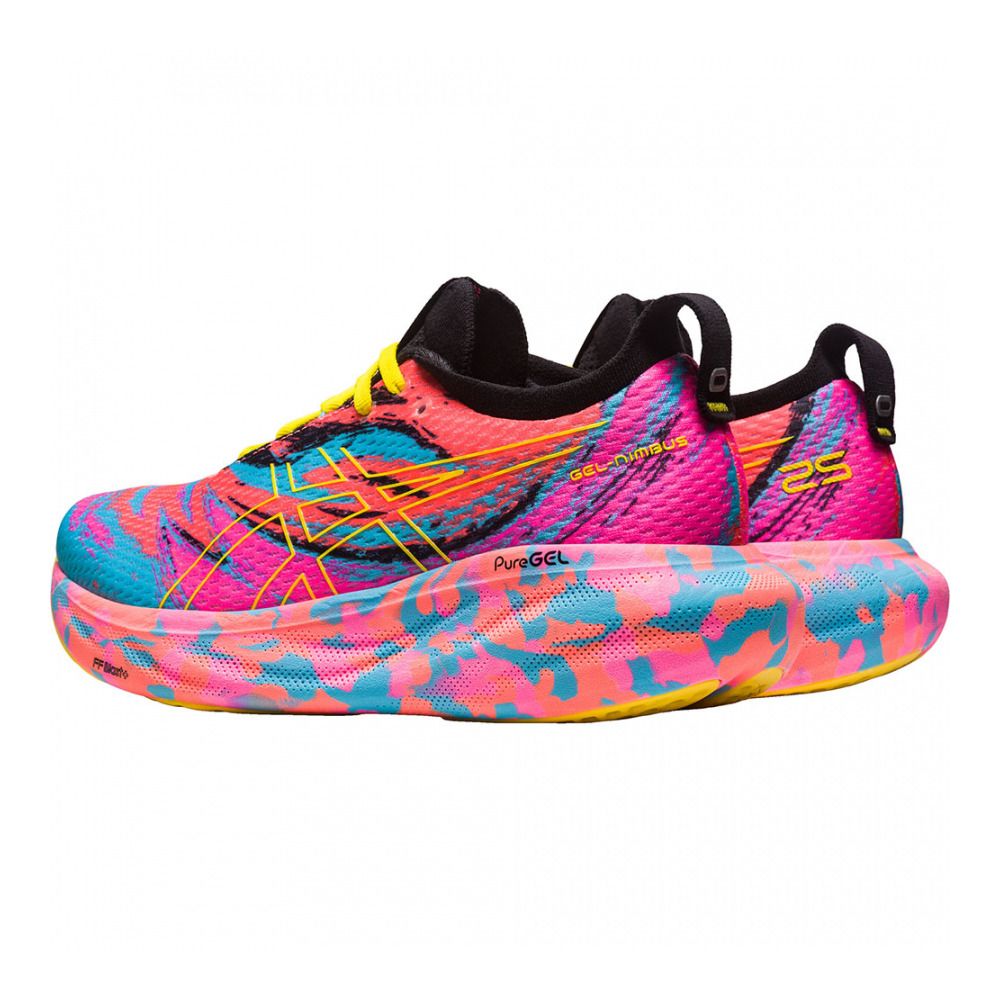 Asics GEL-NIMBUS 25 - Chaussures running Femme aquarium/vibrant yellow