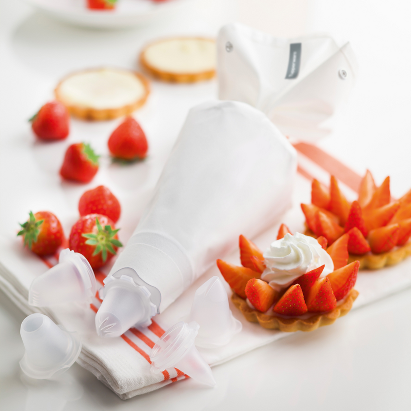 Spritzbeutel Zum Dekorieren und Garnieren deiner Köstlichkeiten mit 5 Tüllen