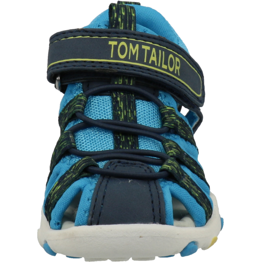 TOM TAILOR Sandale navy-türkis-yellow