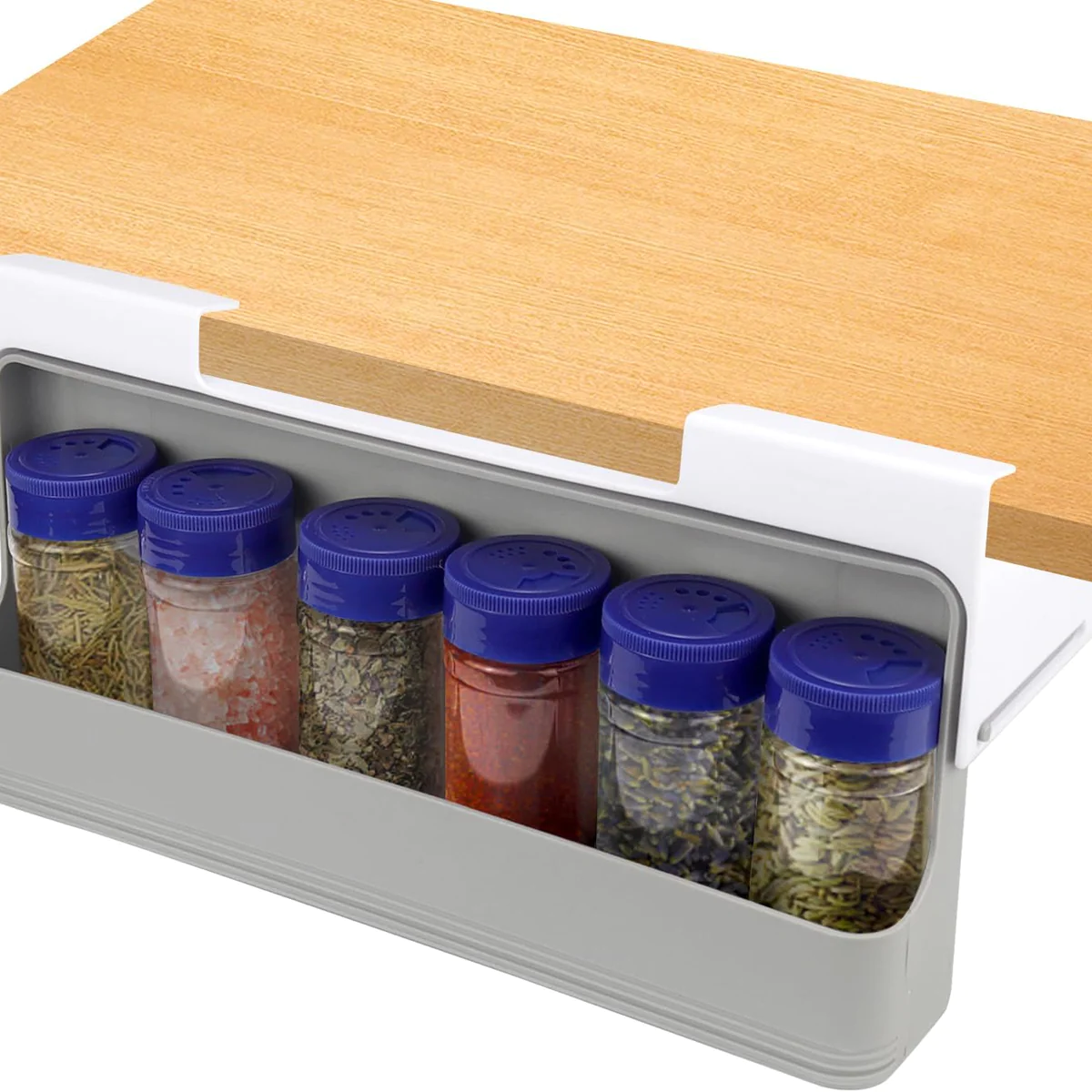 Etagere A Epices avec 6 Pot à Épices Vendos85