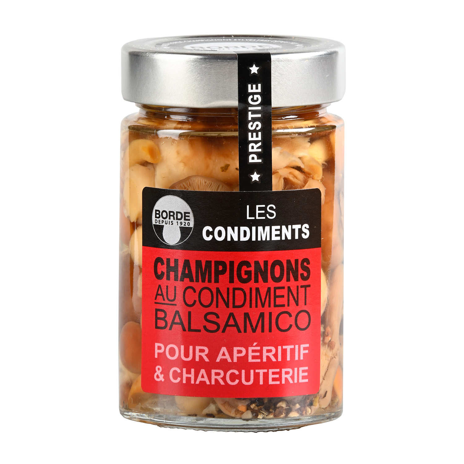Champignons au condiment balsamique