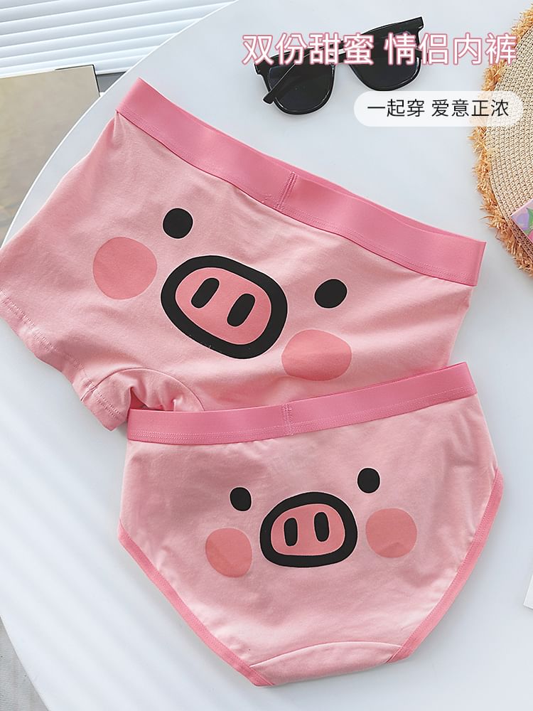 Pancherry - Koppelset: Varkensprint slipje + boxershort