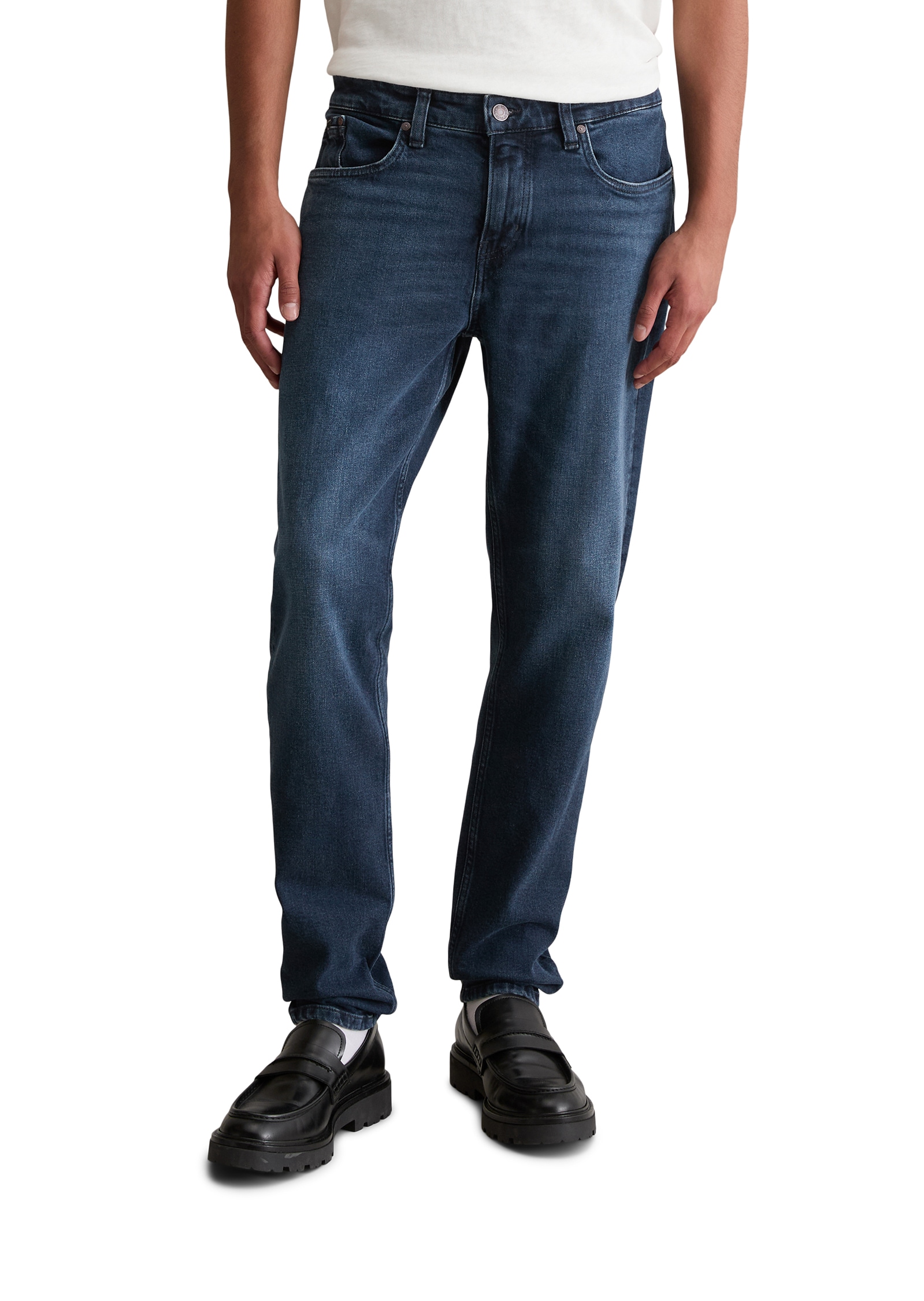 Marc O'Polo DENIM 5-Pocket-Jeans , normale Bundhöhe, tapered-fit, used washed