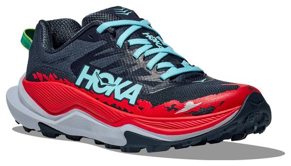 Chaussures Trail Hoka Torrent 4 Bleu/Rouge Femme