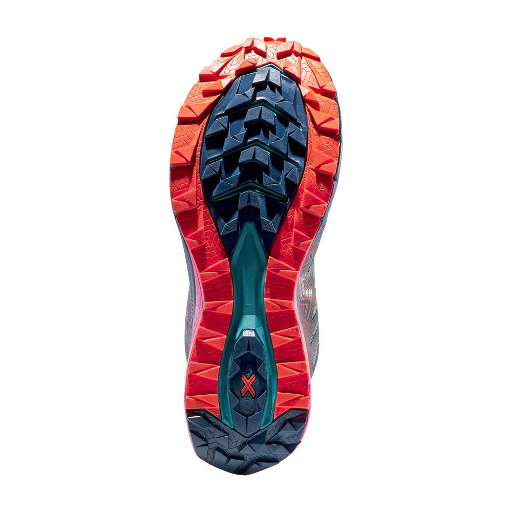 La Sportiva JACKAL II - Chaussures trail Femme storm blue/lagoon