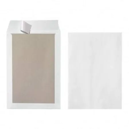 Herlitz Versandtasche B4 weiß Papprückwand 120gr 10 Stück