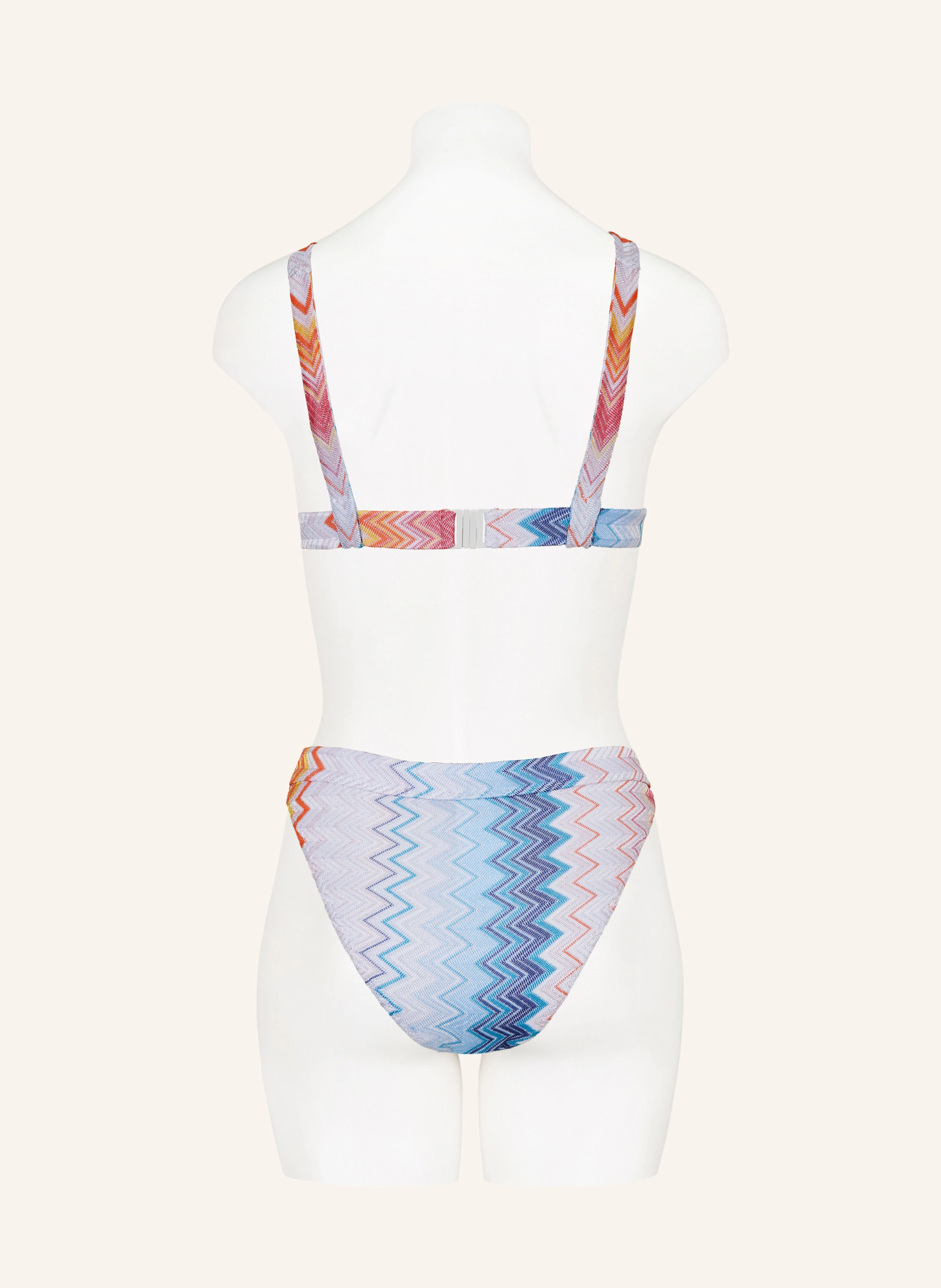 MISSONI Bralette-Bikini mit Glitzergan