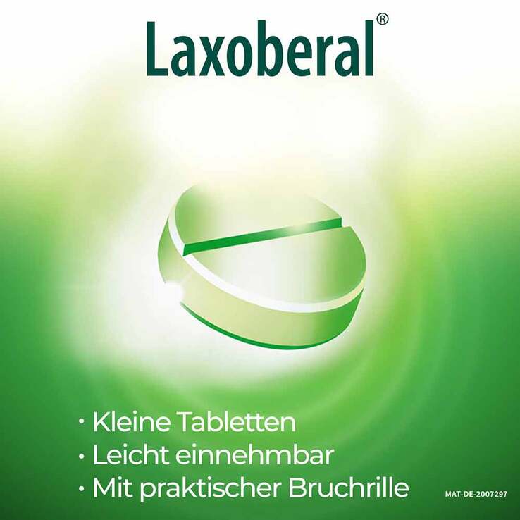 Laxoberal® Tabletten, Abführmittel bei Verstopfung, 50 St