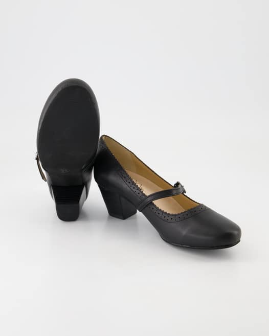 Hirschkogel 3002738002 Trachtenschuhe in Schwarz