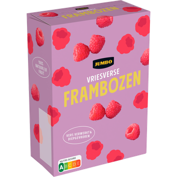 Jumbo Vriesverse Frambozen 250 g