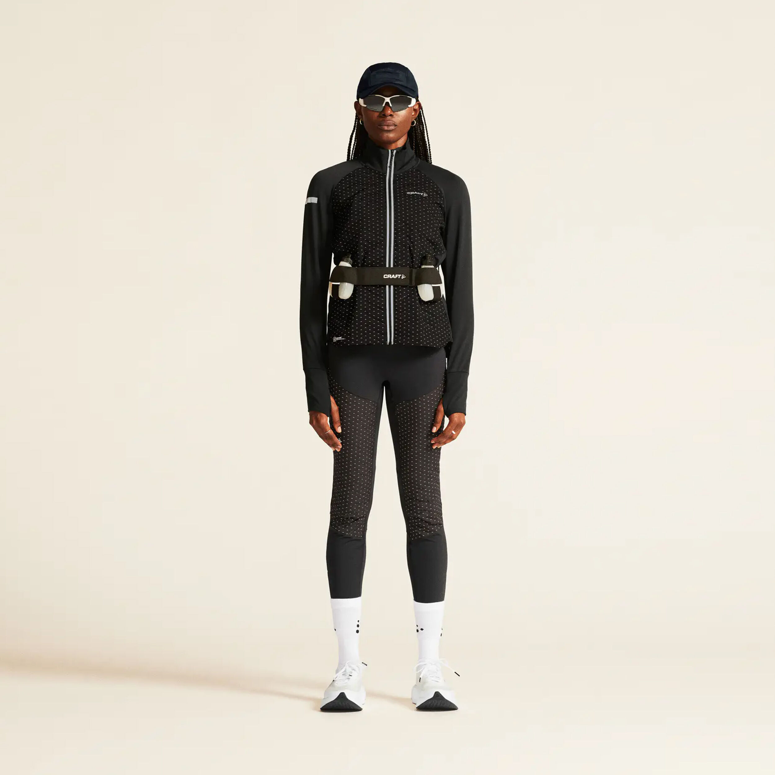 Craft ADV SUBZ Lumen4 Veste Running Femmes - Noir