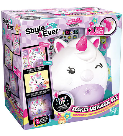 Style 4 Ever Secret Deco DIY Unicorn Lampe