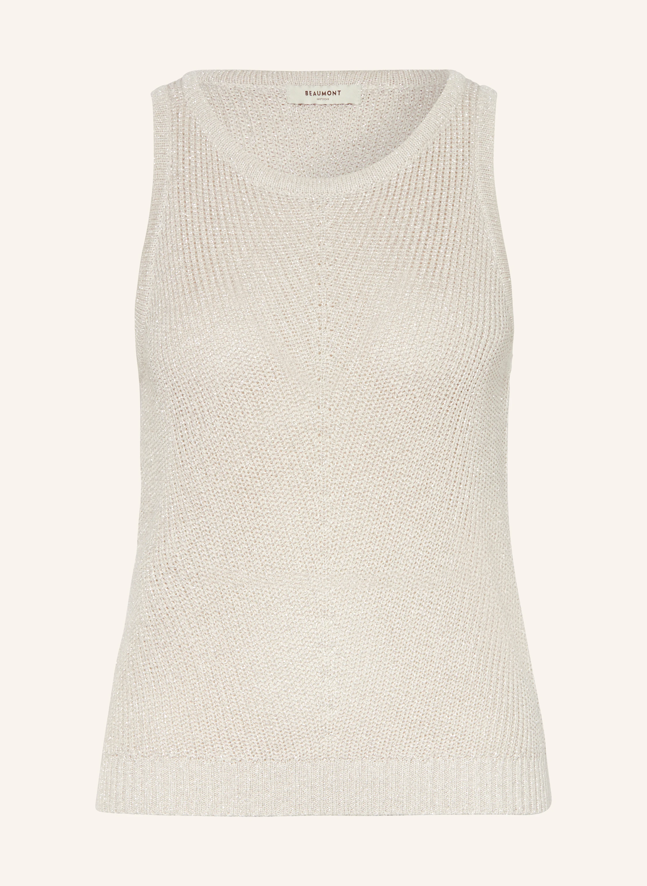 BEAUMONT Stricktop SHARON mit Glitzergarn