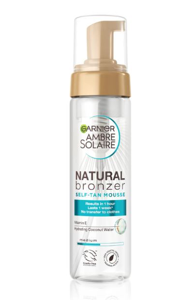 Ambre Solaire Natural Bronzer Selbstbräunungs-Mousse Schaum Aeros Spr 200 ml