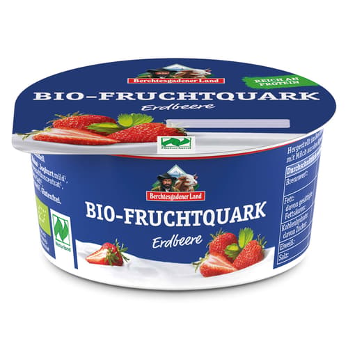 Berchtesgadener Land BIO NL  Fruchtquark Erdbeere 20 % Fett