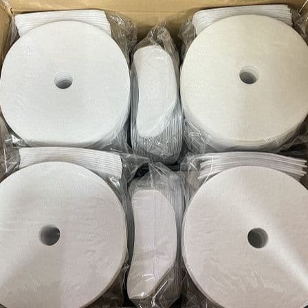 INF Tørketrommel erstatning tørker eksosfilter Hvit 30+15 packs