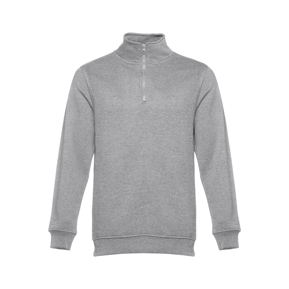 TH Clothes 30163 - Sweat-shirt col zippé unisexe