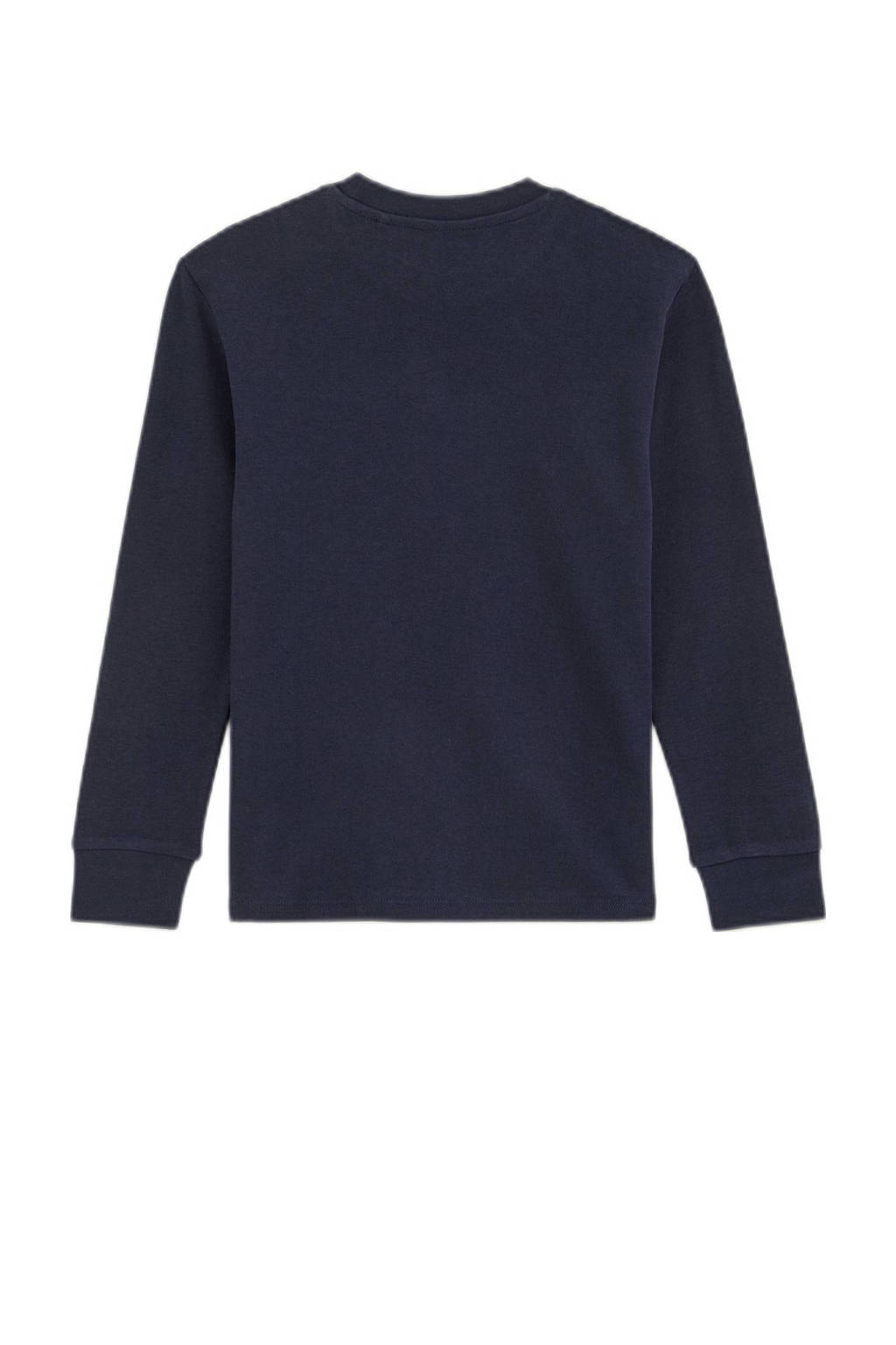 WE Fashion sweater donkerblauw