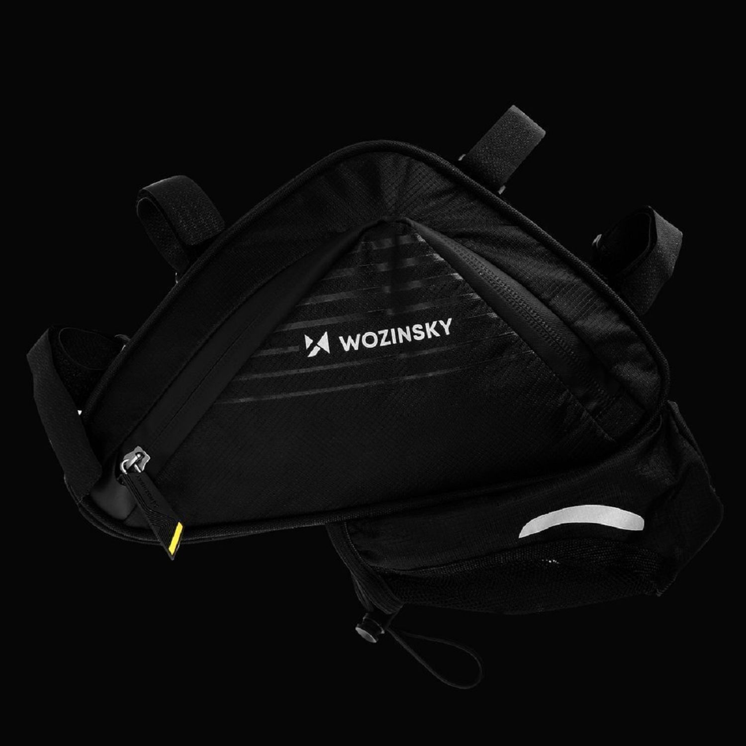 Fahrradtasche 1,5l unter dem Rahmen Schwarz