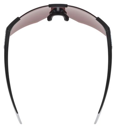 Lunettes Uvex Pace Perform S CV Noir/Verres Miroir Silver