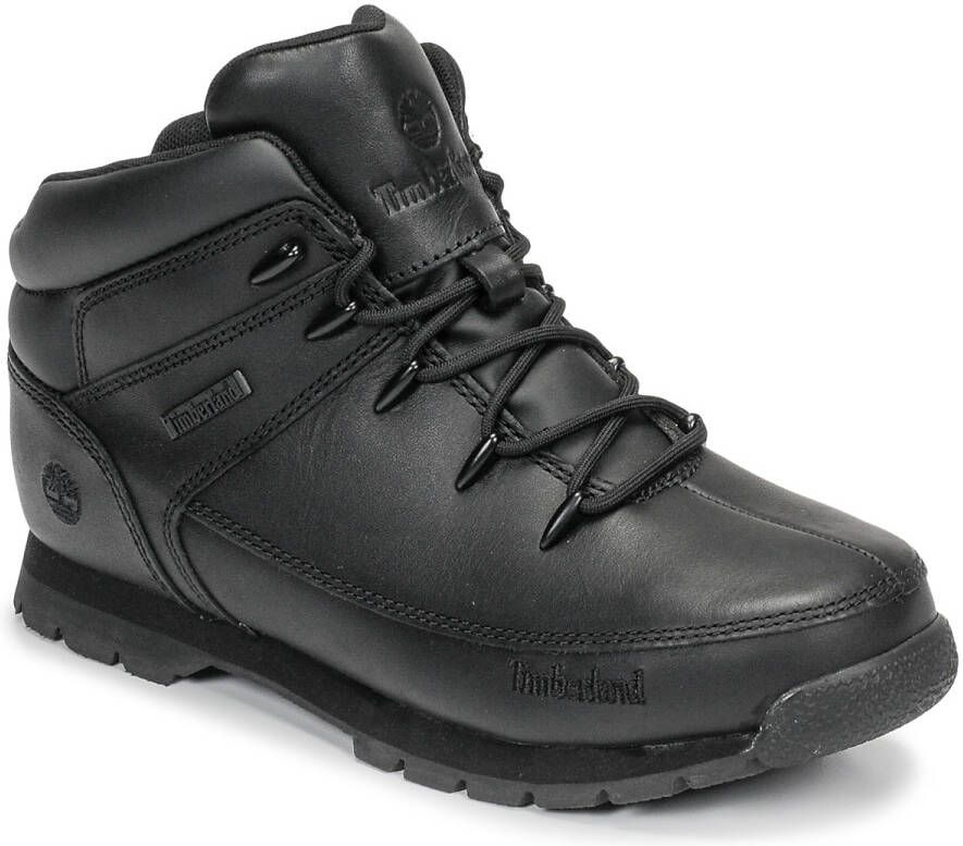 Timberland Euro Sprint Hiker basisschool Boots Black Leer