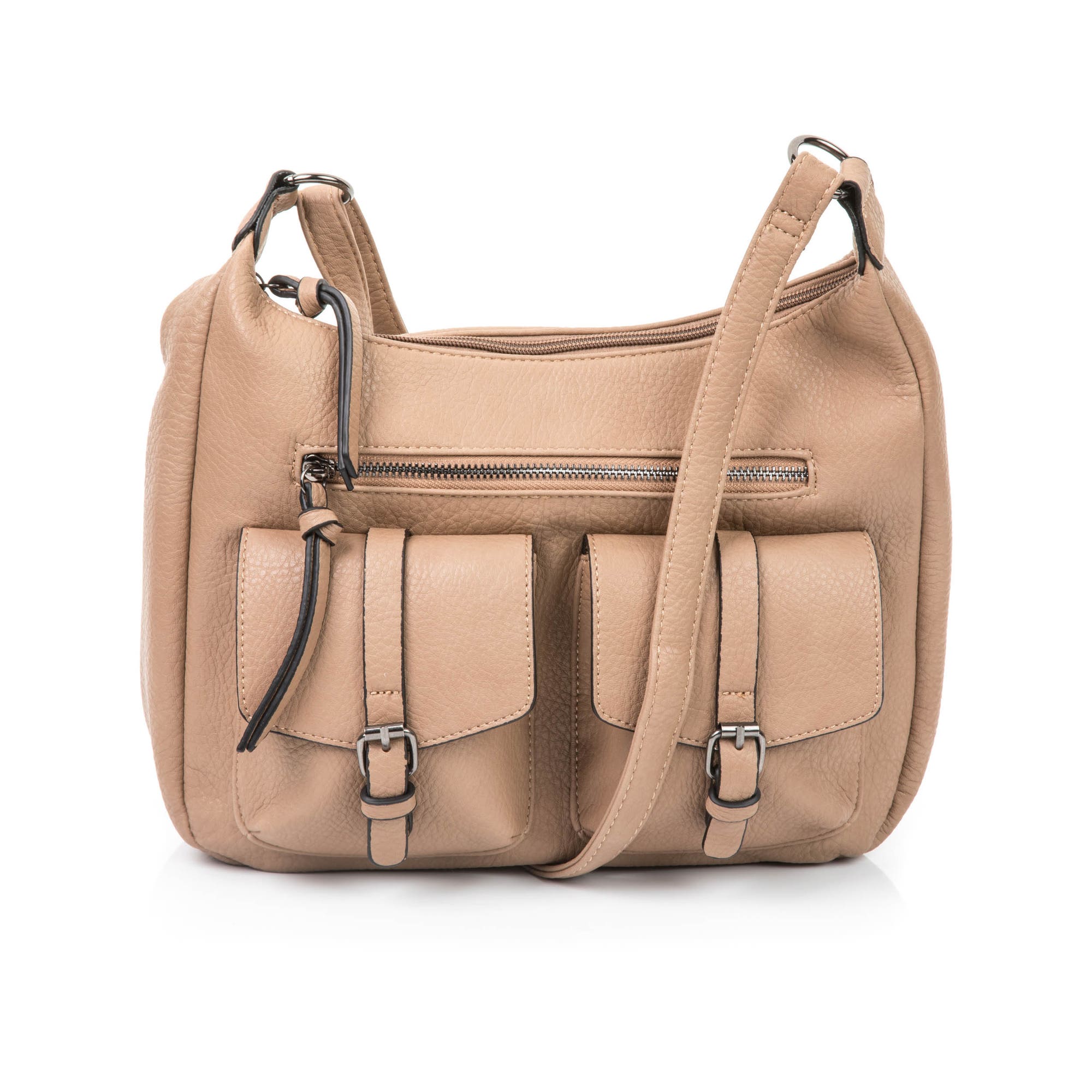 Sac bandoulière taupe