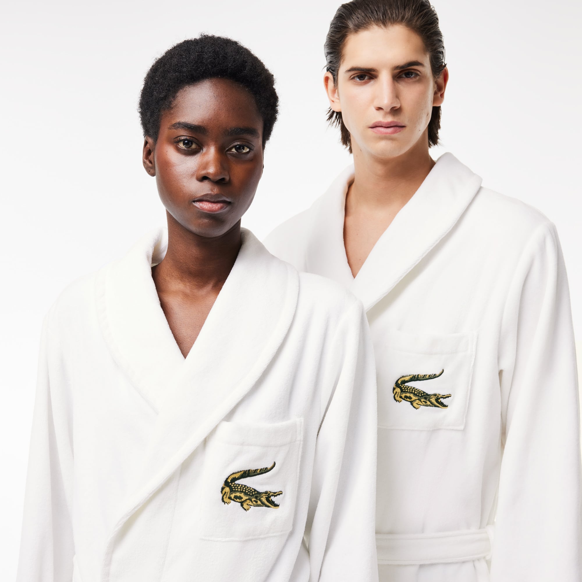 Peignoir L René Peignoirs de bain - Blanc - Lacoste - Unisex