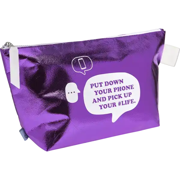Damen-Kosmetiktasche lila