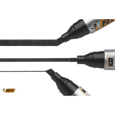 BIC MARKING 2300 - Marqueur permanent - pointe biseau - rouge