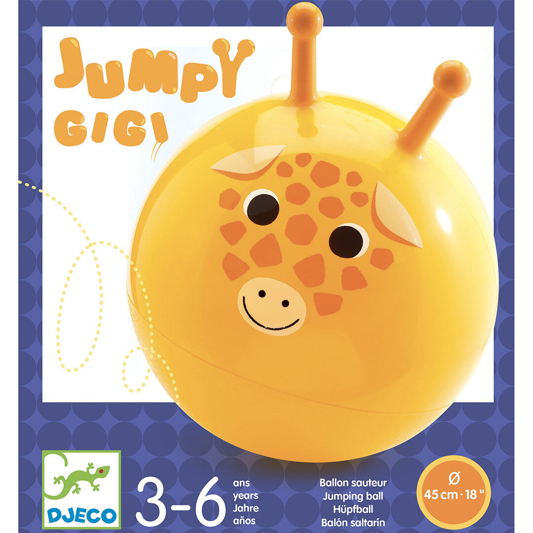 Djeco skippybal giraf 45 cm