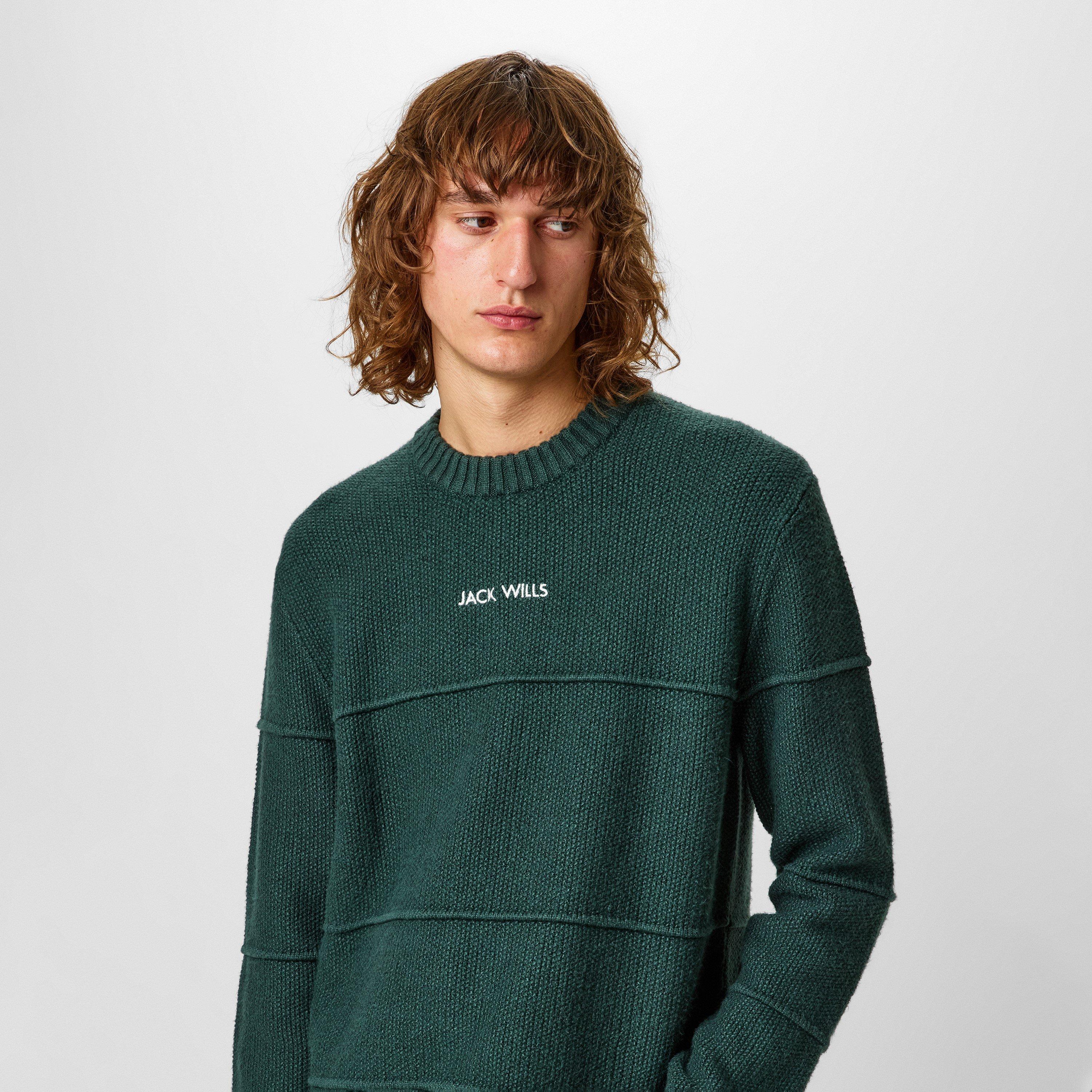 Jack Wills JW Boucle Knit Crew Sweater
