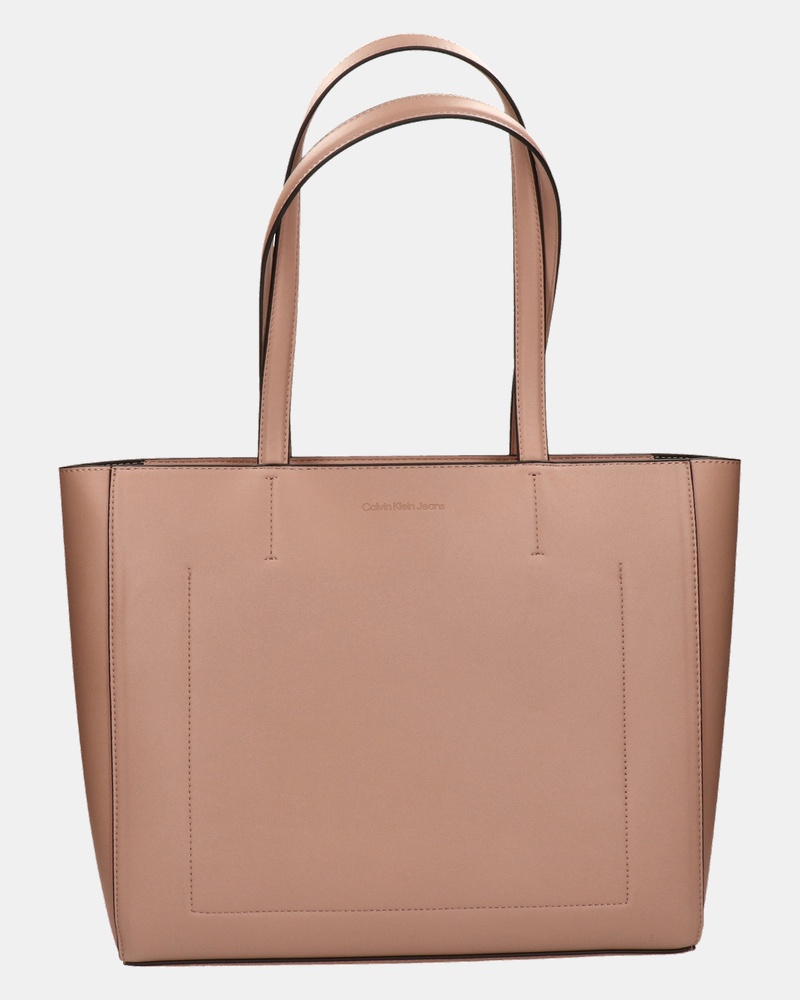 Calvin Klein Sculpted Shopper Handtas  - roze