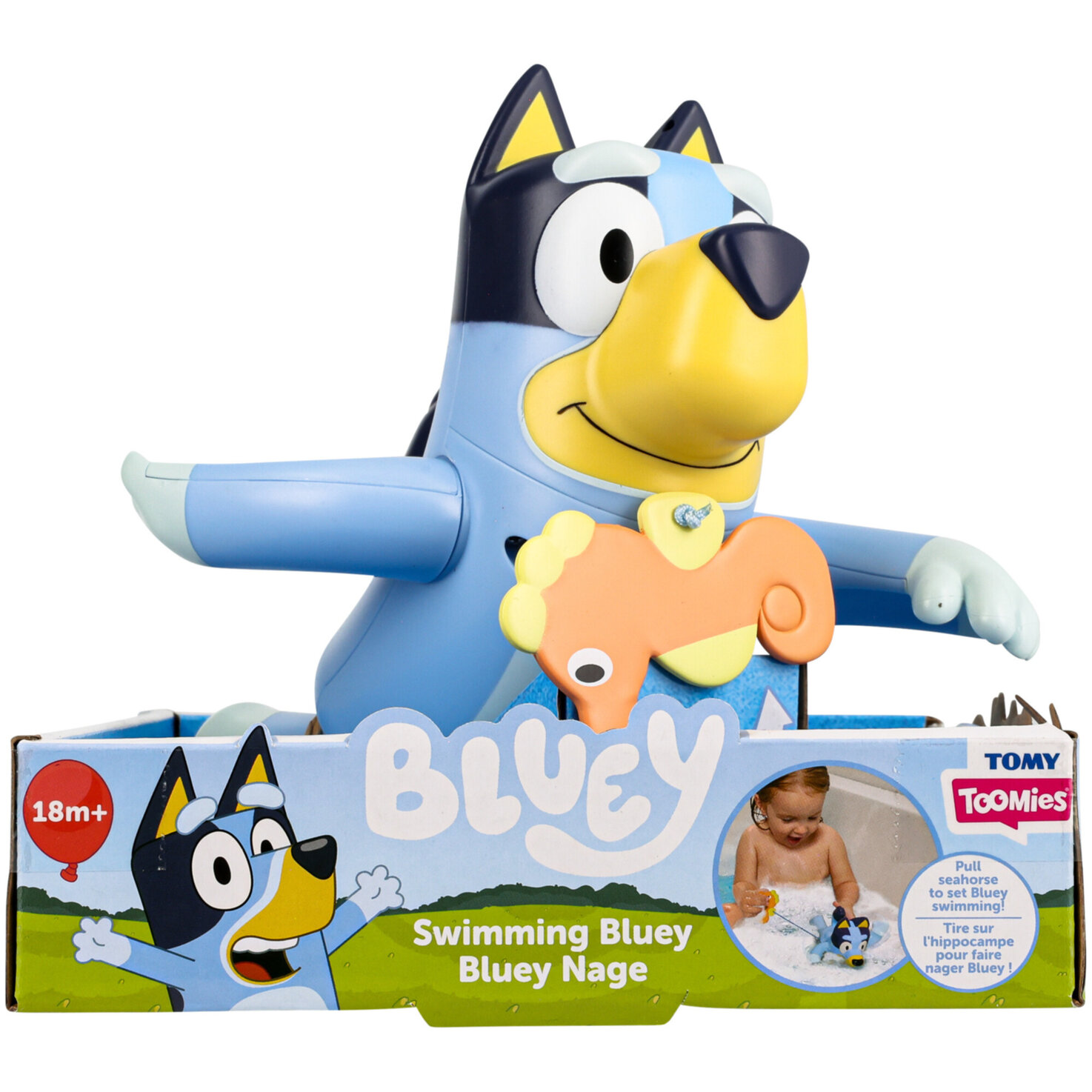 Tomy Toomies Swimming Bluey