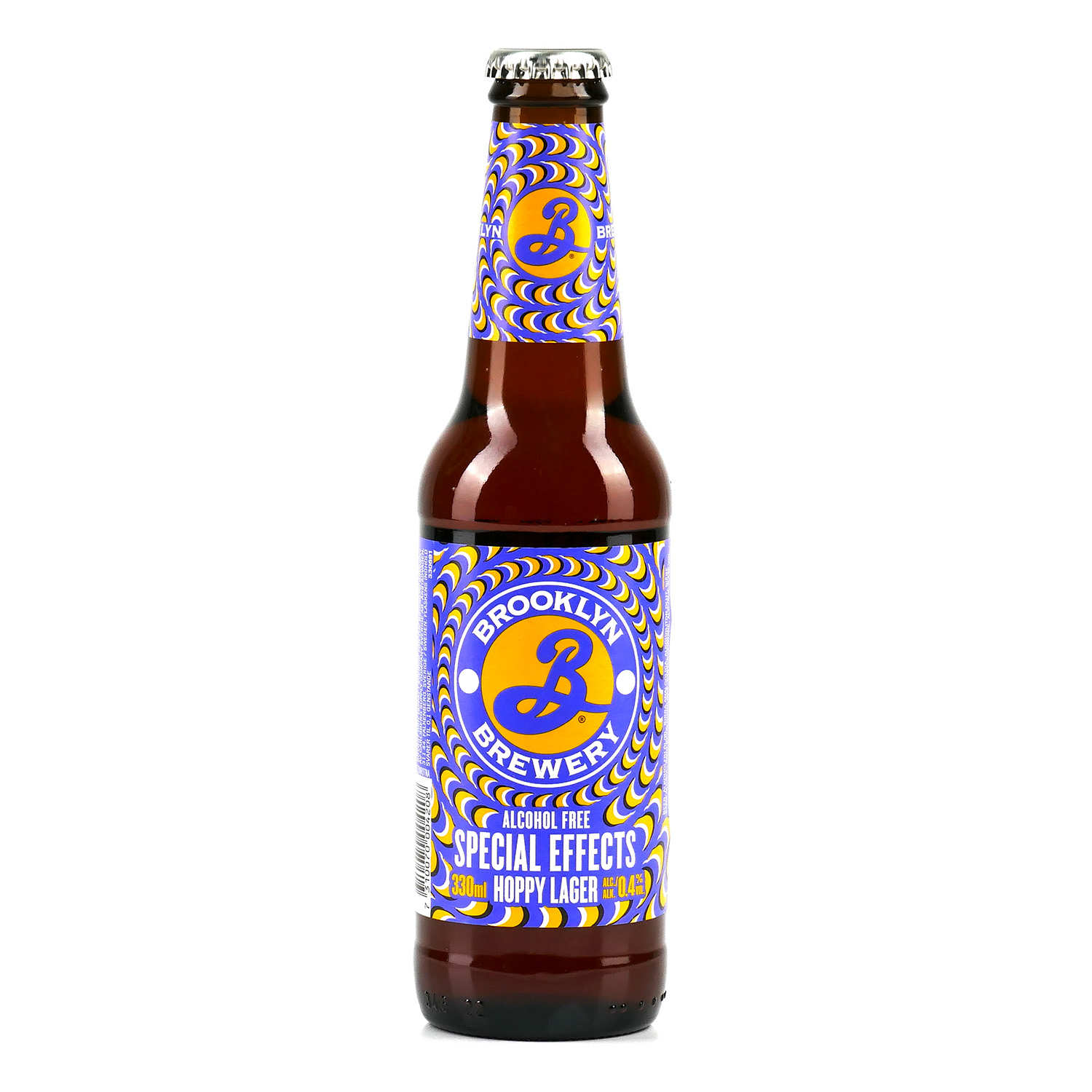 Brooklyn Special Effects Hoppy Lager 0.4% - Bière ambrée sans alcool
