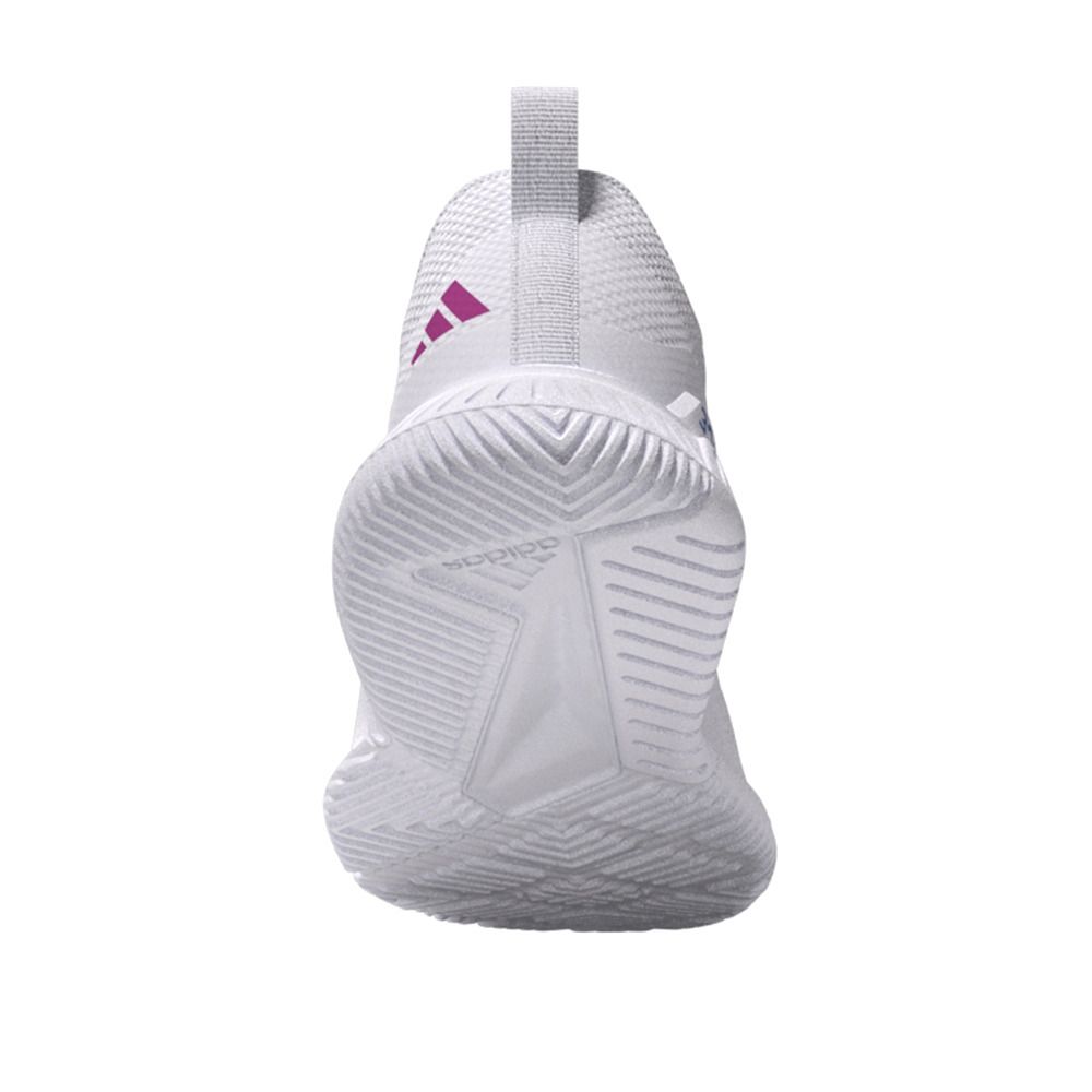 Adidas Performance COURT TEAM BOUNCE 2.0 - Chaussures handball Femme white/blue fusion/lucid fuchsi