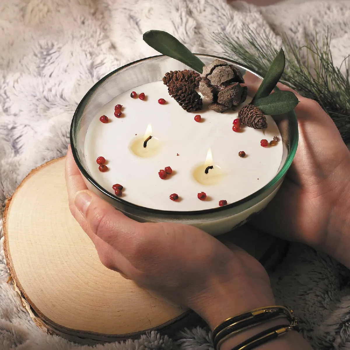 Graines Créatives Coffret Bougie Balade en Forêt