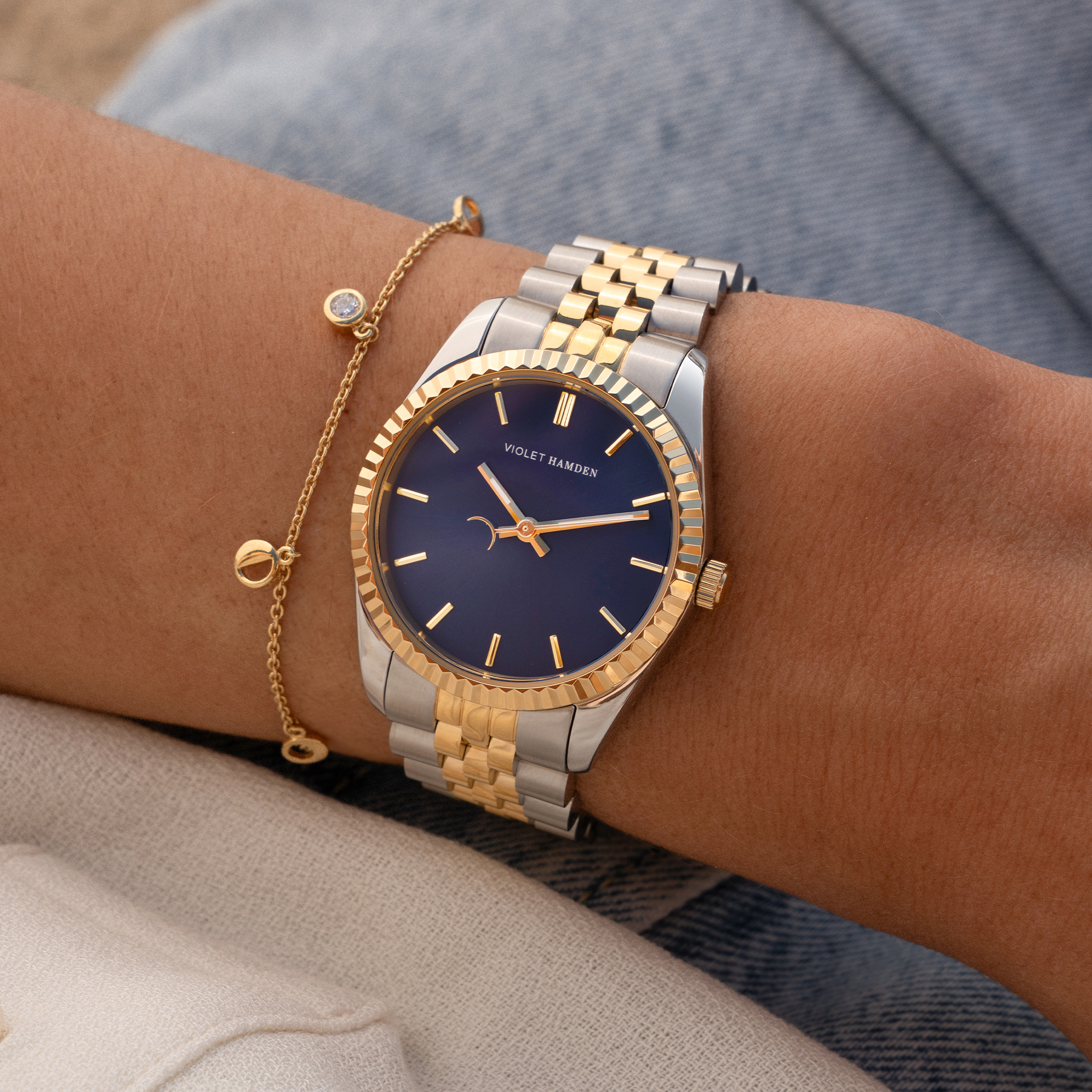 horloge Violet Hamden Violet Hamden Zilver