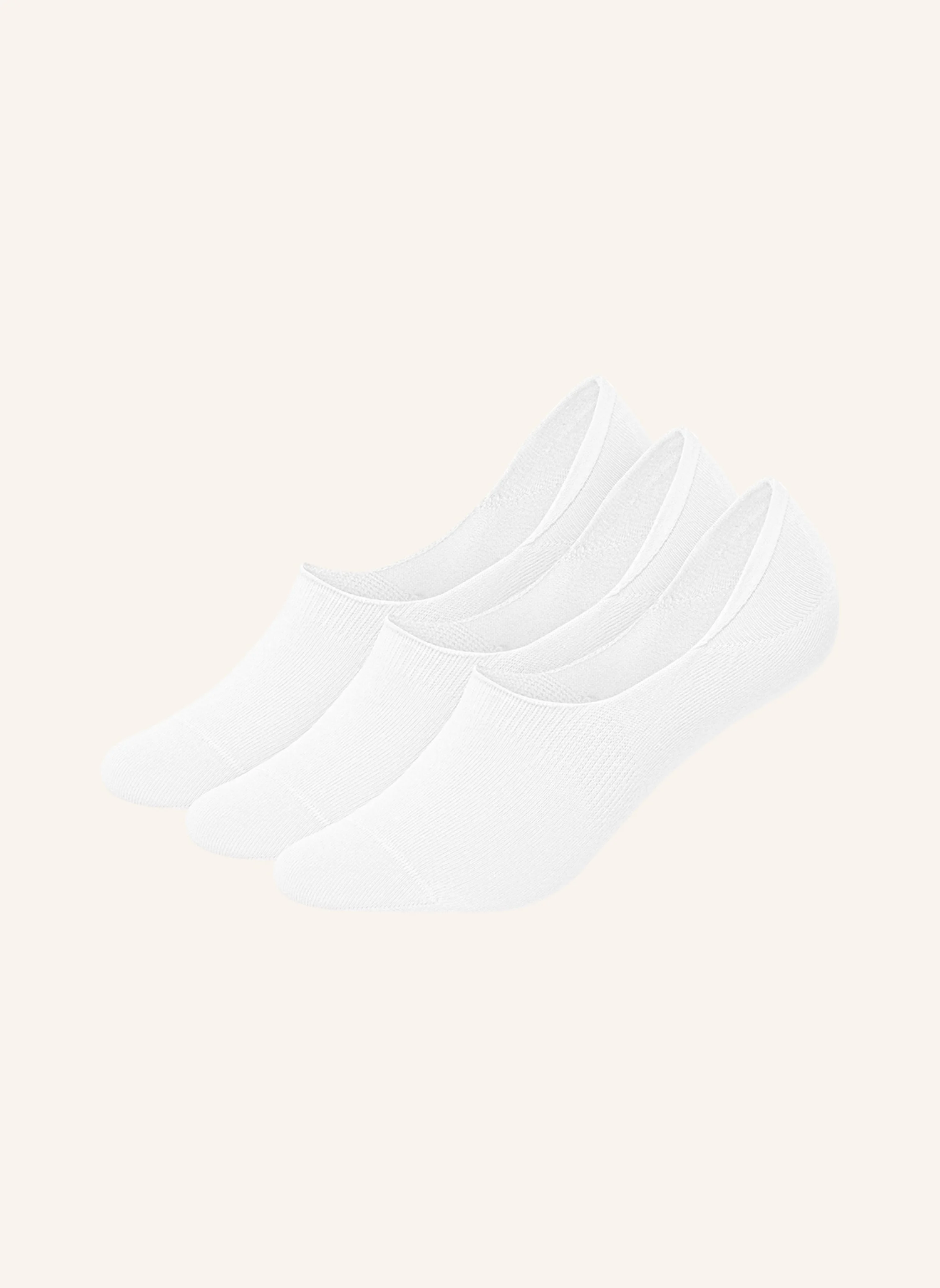DillySocks 3er-Pack Füßlinge ONE COLOR INVISIBLES